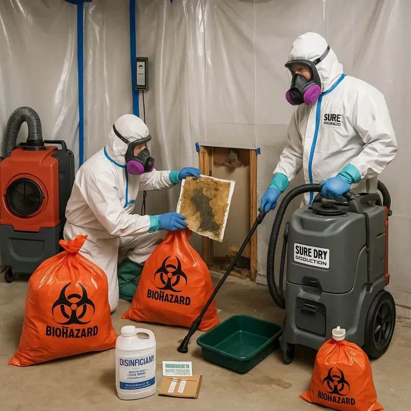 Contaminated Water Handling Protocols process in Arcadia, LA